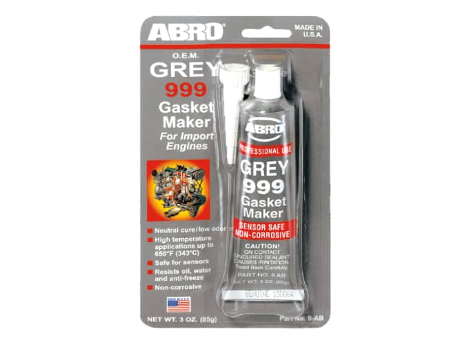 ABRO GREY 999 RTV SILICONE GASKET MAKER