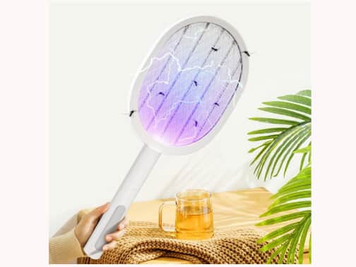 Dual-Use Electric Mosquito Swatter USB Charger