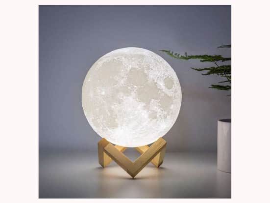 Rechargeable 3D Moon Light Night Lamp