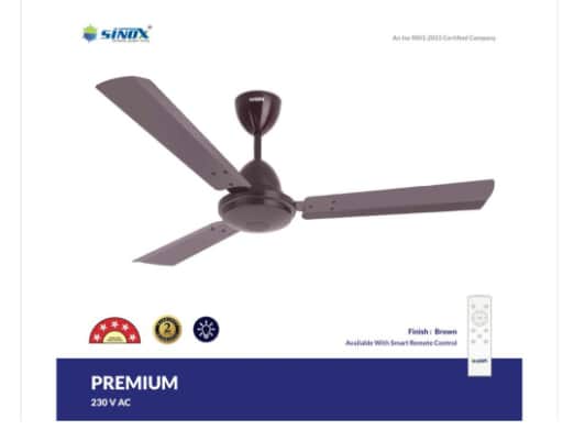 Sinox BLDC Ceiling Remote Fan with light 2 years
