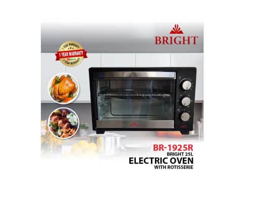 Bright 25L Electric Oven with Rotisserie – BR-1925