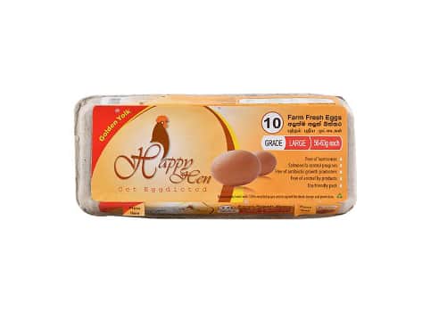 Happy Hen Eggs - 10 pcs