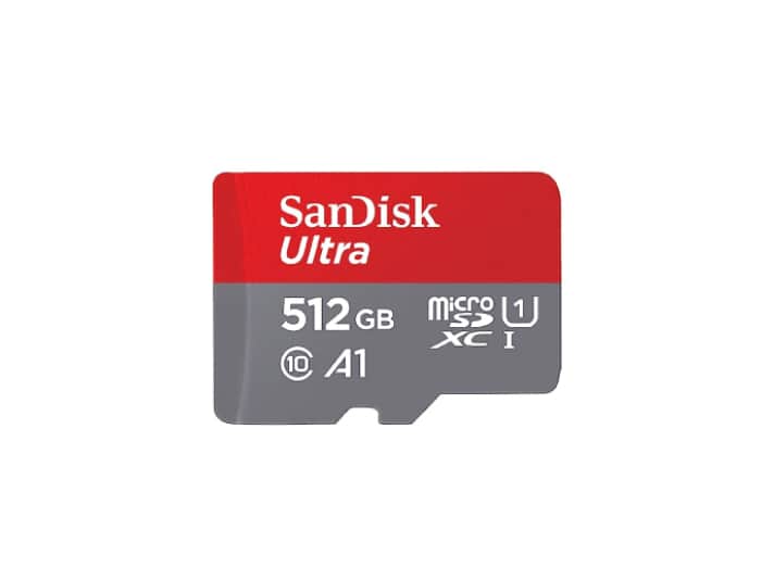SanDisk Ultra microSDXC UHS-I Card, 512GB, 150MB/s