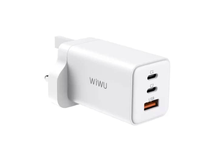 WiWU 65W GaN Fast Charger Dual PD + QC3.0
