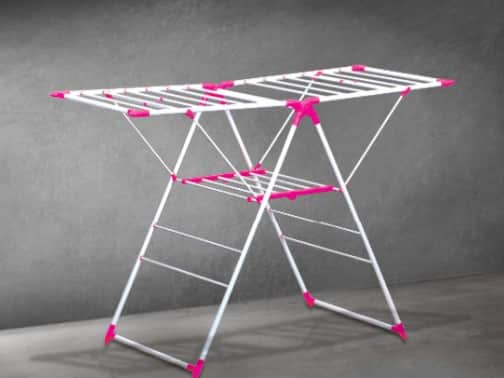 Powder Coated Cloth Rack / Cloths Drying Rack