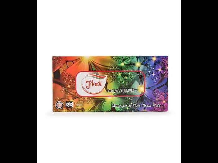 Flora Facial Tissues - 200.00 pcs