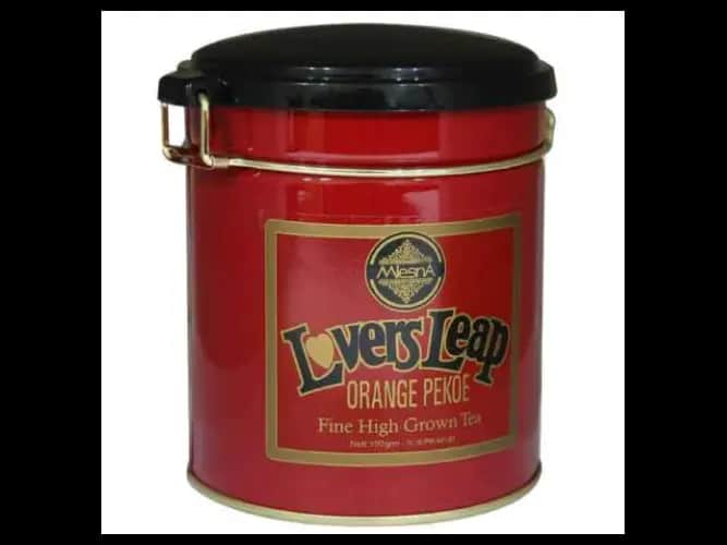 Mlesna Tea Lover's Leap Orange Pekoe In Metal Caddy (100g)
