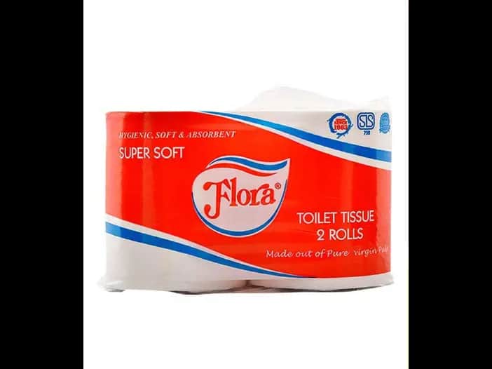 Flora Toilet Rolls 2Ply - 2.00 pcs