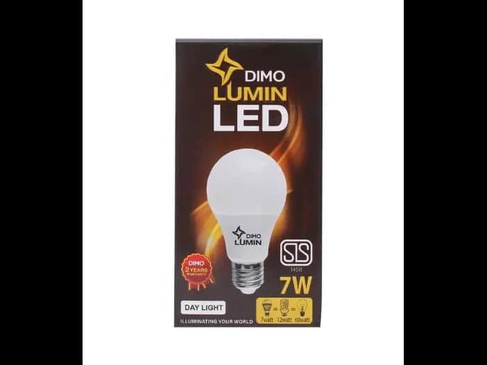 DIMO 7W Screw Type LED Bulb,Day Light - 1.00 pc