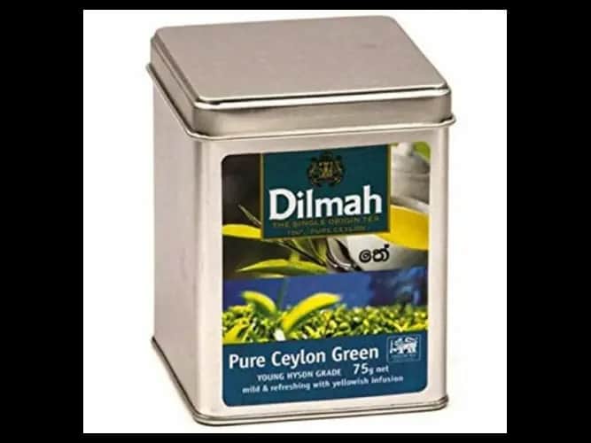 Dilmah Pure Green Tea from Ceylon Leaf Tea with Young Hyson Grade - 75 g