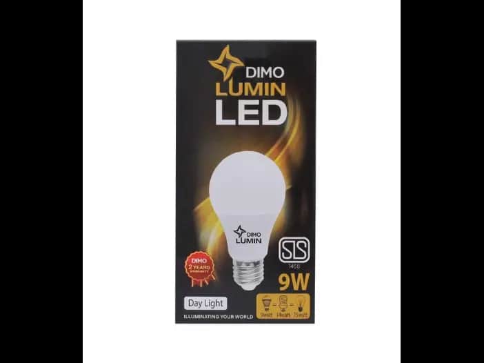 DIMO 9W Screw Type LED Bulb,Day Light - 1.00 pc