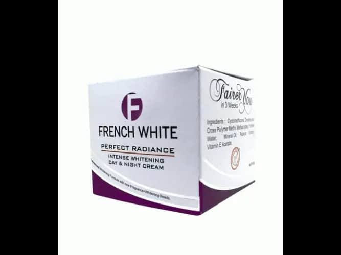 FRENCH WHITE PERFECT RADIANCE DAY & NIGHT CREAM 48G