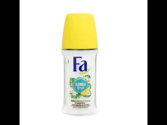 FA HAWAII LOVE PINEAPPLE FRANGIPANI ROLL ON 50ML