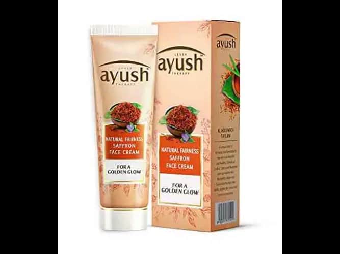AYUSH NATURAL&FAIRNESS SAFFRON CREAM 50G