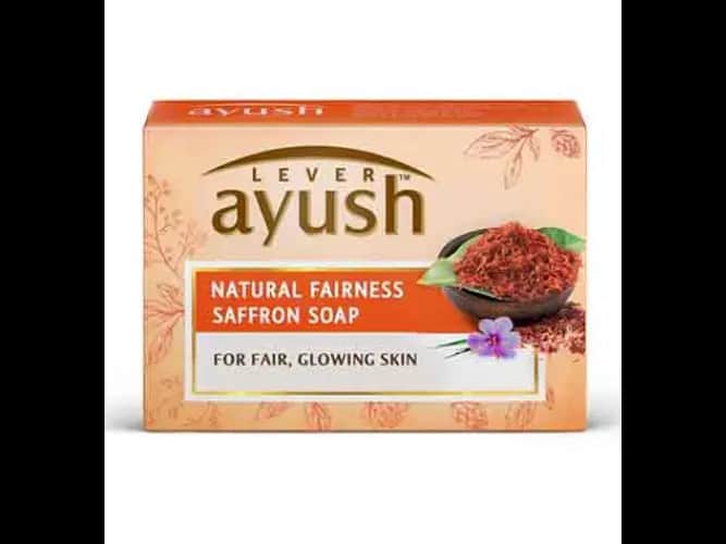 AYUSH NATURAL&FAIRNESS SAFFRON SOAP 100G