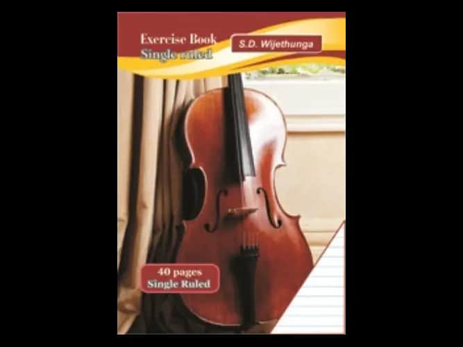 EXERSISE Book A5 SINGLE RULE 40 pgs - 12 Pack