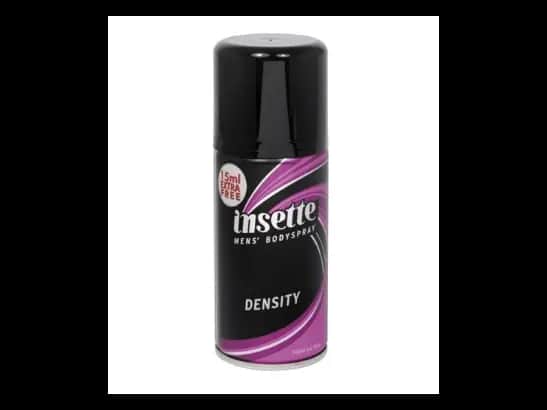 INSETTE MEN DENSITY BODY SPRAY 165ML