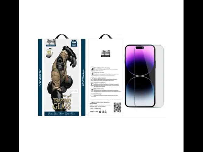 JC COMM 5D Tempered Glass for iPhone 14 Series