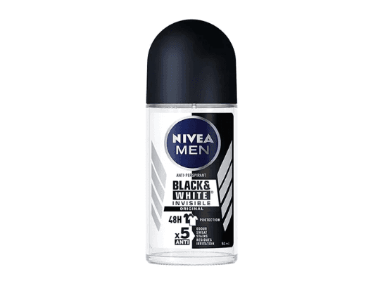 NIVEA MEN BLACK & WHITE INVISIBLE FRESH ROLL ON 50ML