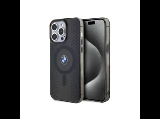 BMW Magsafe IML Case with Signature Track BMW Logo for iPhone 15 Series