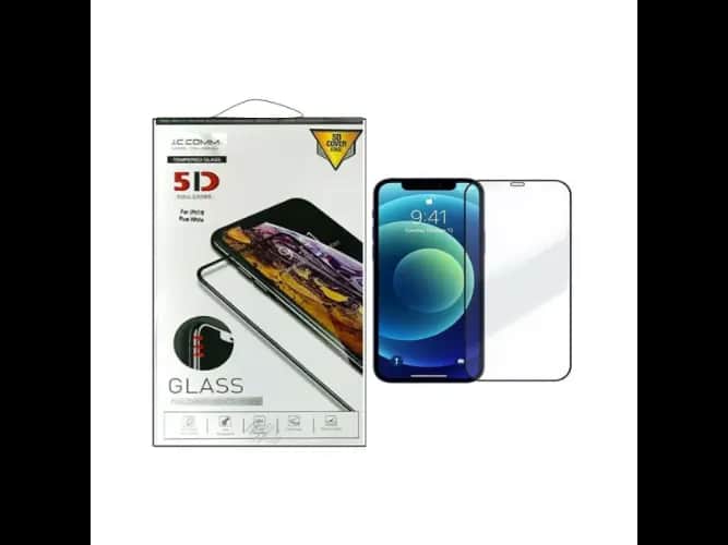 JC COMM 5D Tempered Glass for iPhone 6G / 6s / 6G Plus / 6s Plus / 7G / 7 Plus / 8G / 8G Plus / 12 Mini