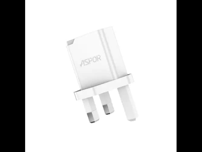 Aspor A827 2.4A Smart Fast Charger With Micro Cable