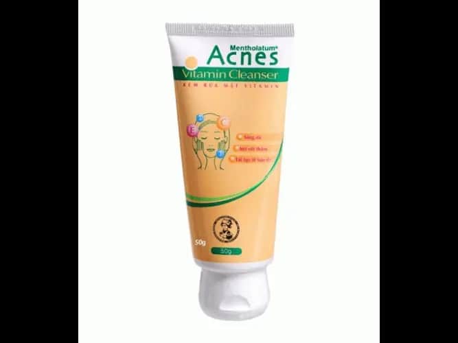 ACNES VITAMIN CLEANSER FACE WASH 50ML