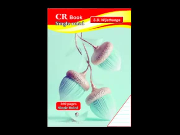 CR Book SINGLE RULE 160pgs - 12 Pack
