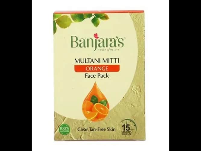 BANJARAS ORANGE FACE PACK POWDER