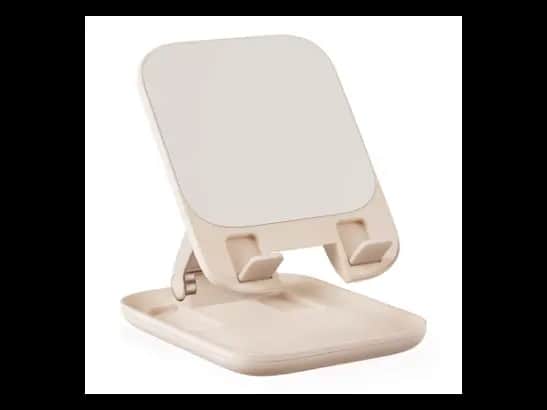 Baseus Folding Stand for Tablets – Seashell Series – Baby Pink