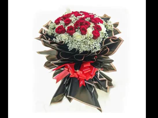 Red Rose Rapture Bouquet  - MFB138