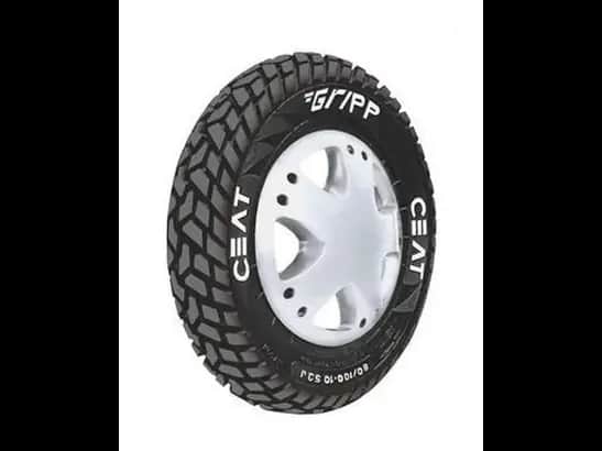 CEAT MotorCycle Tyre 3.50-10 Gripp*3 Tube Type Tyre