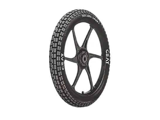 CEAT MotorCycle Tyre 2.50-17 Secura Sport (R) Tube Tyre