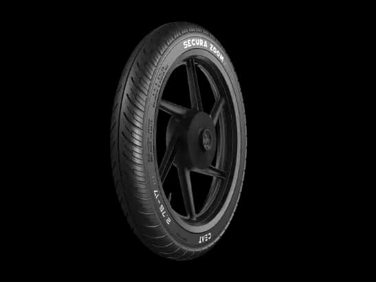 CEAT MotorCycle 80/100-18 Secura Zoom (F) Tubeless Tyre