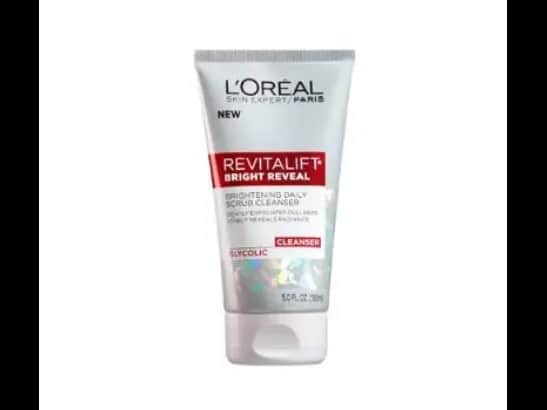 L'OREAL REVITALIFT BRIGHT REVEAL DAILY SCRUB CLEANSER 150ML
