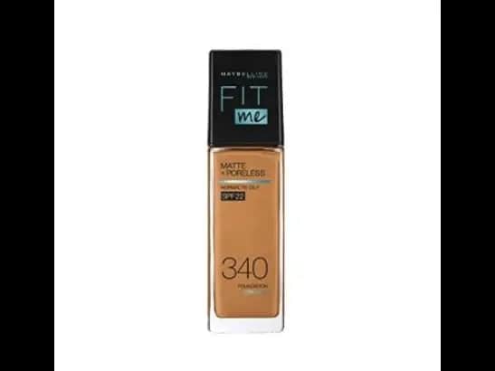 MAYBELLINE MATTE+ PORELESS 16H SPF 22 FOUNDATION NO 340 (CAPPUCCINO) 30ML