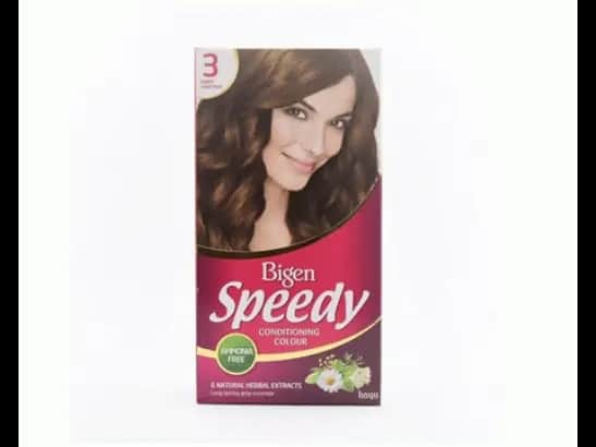 Bigen Lady Speedy Hair Color Ammonia Free Warm Chestnut 3