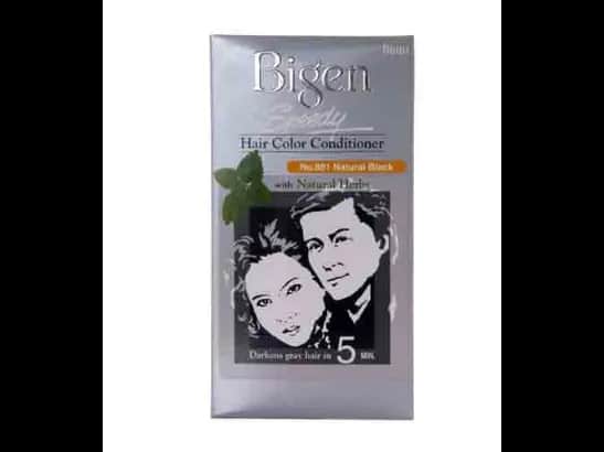 BIGEN HAIR DYE CREAM 881 NATURAL BLACK