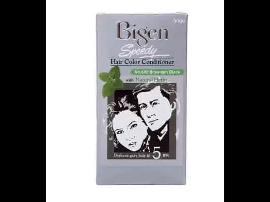 BIGEN HAIR DYE CREAM 882 BROWNISH BLACK
