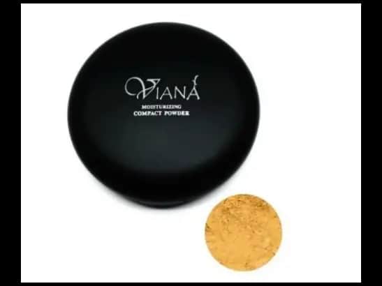 VIANA MOISTURIZING COMPACT POWDER SAFFRON GLOW 33