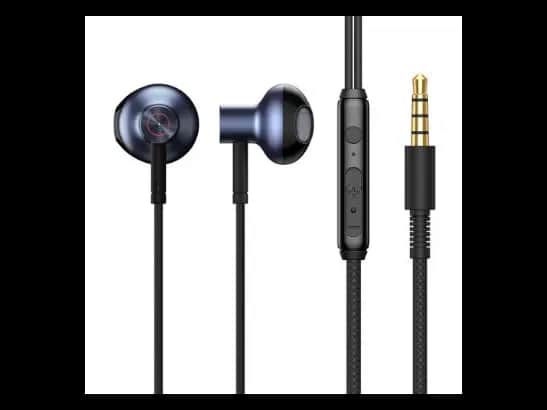 Baseus Encok H19 Wired 3.5mm Earphone Black- NGH19-01- 6 Months Warranty