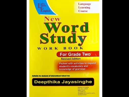 New Word Study Work Book For Grade 02