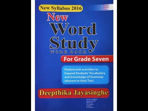 New Word Study Work Book – New Syllabus 2016 – Grade 7