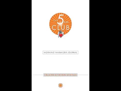 The 5 AM Club: Morning Maximizer Journal - 9789390166671