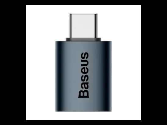 Baseus Type-C to USB Ingenuity Series Mini OTG Adaptor 3.1 – Blue – 6 Months Warranty