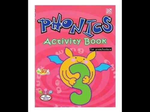 Phonics Activity Book 3 For Preschoolers