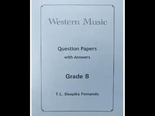 Western Music Question Papers With Answers Grade 08