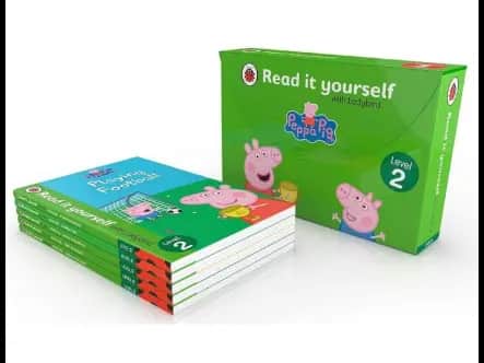 Peppa Pig Read It Yourself With Ladybird Tuck Box Set Level 2 (Set Of 5 Books)