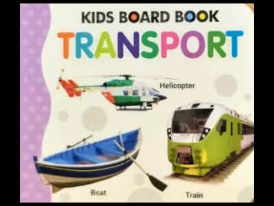 KIDS BOARD BOOK TRANSPORT