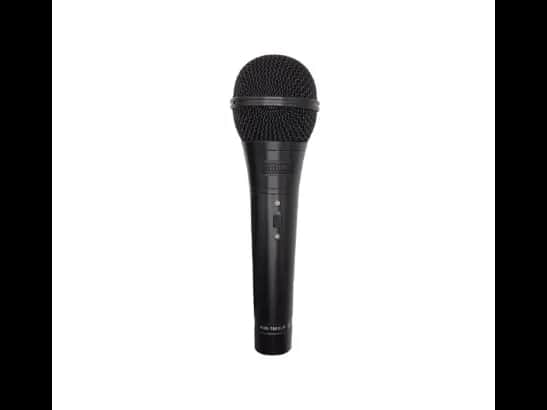 Ahuja AUD-760 Wired Microphone - Cardioid Characteristic Multi Purpose. Cable with 3-pin professional XLR connector. Quick detachable microphone holder.